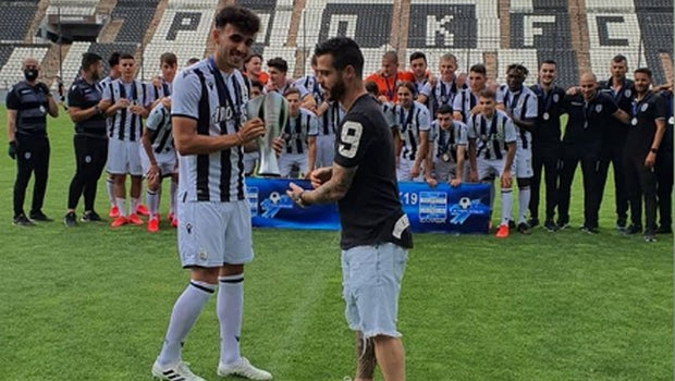ΠΑΟΚ: Η απονομή πρωταθλήματος στην Κ19