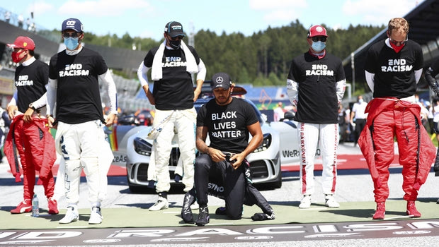 Formula 1: Το μήνυμα των πιλότων κατά του ρατσισμού