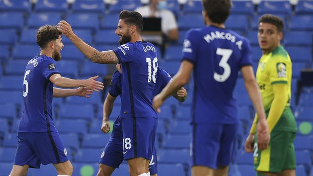 Τσέλσι – Νόριτς 1-0: Κρατούν γερά την 3η θέση οι μπλε