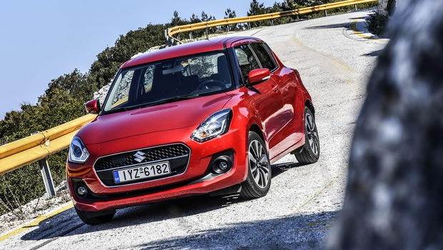 Οδηγώντας το Suzuki Swift 1.2 Hybrid – 90hp