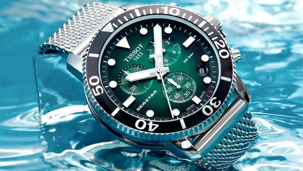 Tissot Seastar 1000 Powermatic 80: “Το πράσινο είναι το νέο μπλε”