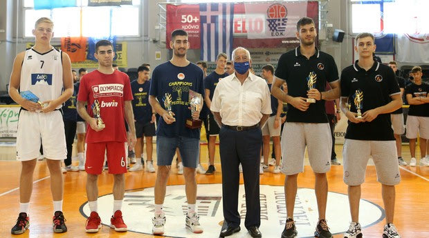 Πανελλήνιο Εφήβων: MVP ο Βησσαρίου, δύο του Προμηθέα στην κορυφαία πεντάδα