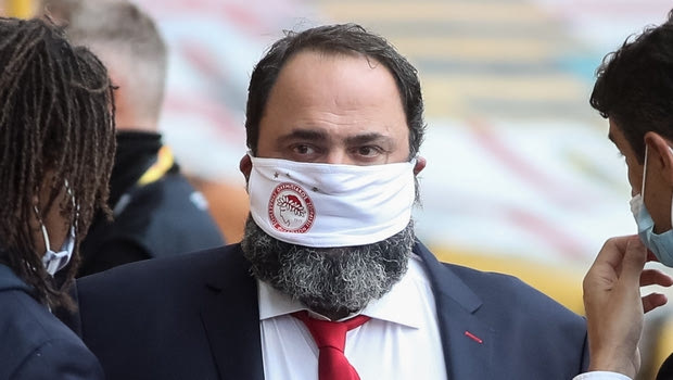 Ολυμπιακός: Ο Βαγγέλης Μαρινάκης στο Μολινό