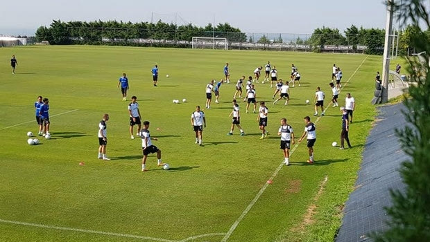 ΠΑΟΚ: Η τελευταία προπόνηση πριν την Μπεσίκτας