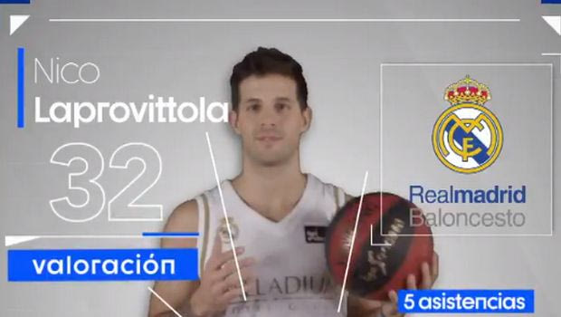 Liga Endesa: Λαπροβίτολα ο MVP της τρίτης αγωνιστικής