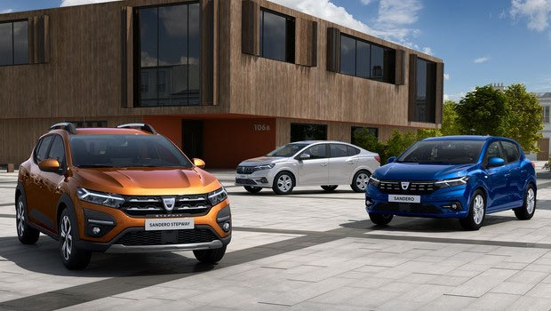 Με νέα εμφάνιση τα Dacia Sandero, Sandero Stepway και Logan