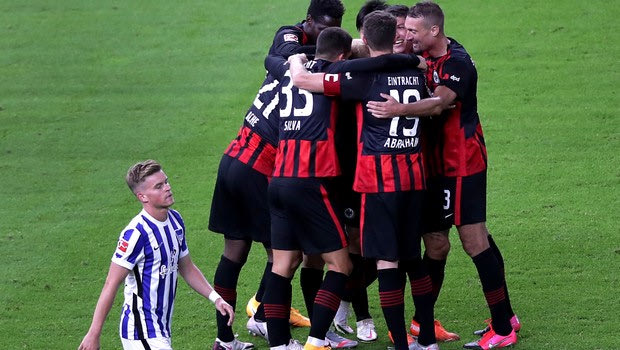 Χέρτα – Άιντραχτ Φρανκφούρτης 1-3: Άλωσαν το Βερολίνο οι αετοι