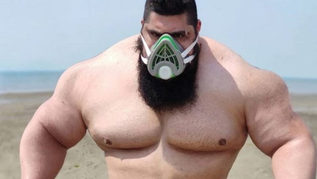 Iranian Hulk: “Nίκησα τον κορονοϊό, θα κυνηγήσω αυτούς που με προκάλεσαν”