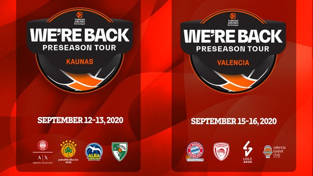 We’re back Pre season Tour στην EuroLeague με Παναθηναϊκό ΟΠΑΠ & Ολυμπιακό!