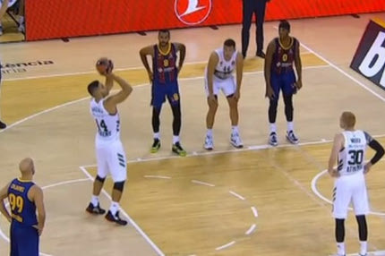 Μπαρτσελόνα – Παναθηναϊκός: Ο Κασελάκης τιμώρησε τον Γιασικεβίτσιους