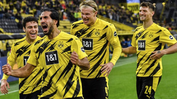 Bundesliga: Τεσσάρα η Ντόρτμουντ, στην κορυφή η Άιντραχτ