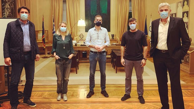 Η παράταξη Φασούλα συναντήθηκε με τον Δήμαρχο Αθηναίων, Κώστα Μπακογιάννη