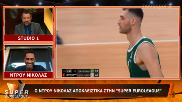 Ντρου Νίκολας: “Έχω απόλυτη εμπιστοσύνη στους Αλβέρτη – Διαμαντίδη”