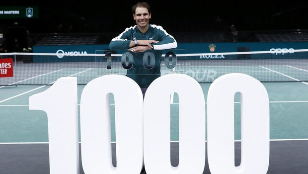 Paris Masters: Ανατροπή και 1000 νίκες καριέρας για τον Ναδάλ