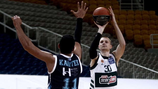 Παναθηναϊκός – Κολοσσός 90-67: Το τριφύλλι έκανε αυτό που έπρεπε
