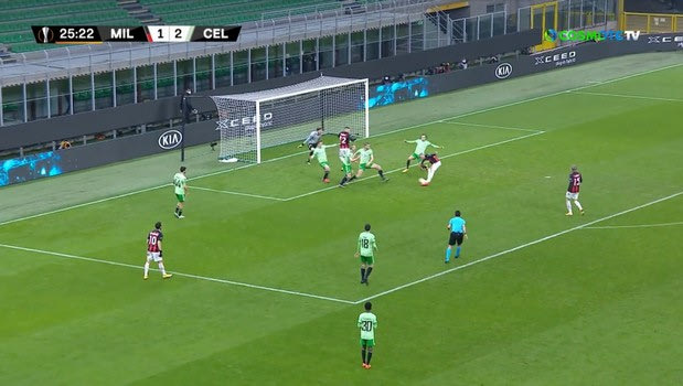Μίλαν – Σέλτικ: Έκαναν το 0-2 σε 2-2 μέσα σε δύο λεπτά οι ροσονέρι