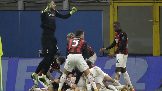 Serie A: Λύτρωση με Ερναντέζ στο 90+2′ για Μίλαν και παραμονή στην κορυφή