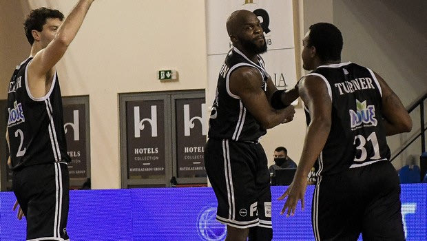 Κολοσσός – ΠΑΟΚ: Το τρίποντο νίκης του Τέρνερ