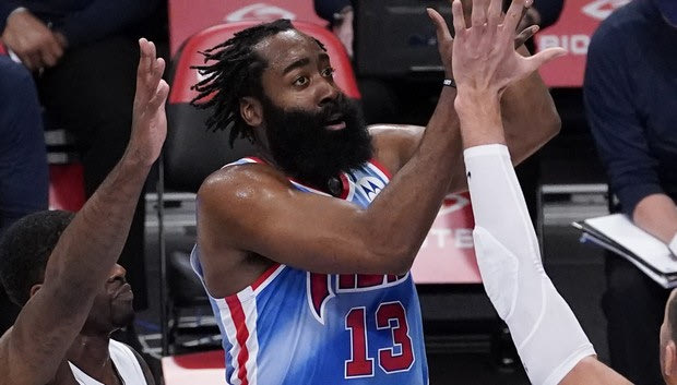 Νετς – Μάτζικ 122-115: Triple-double ο Τζέιμς Χάρντεν στο ντεμπούτο του