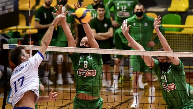 Volley League Ανδρών: Δεν δυσκολεύτηκε ο Παναθηναϊκός, με ανατροπή ο ΠΑΟΚ