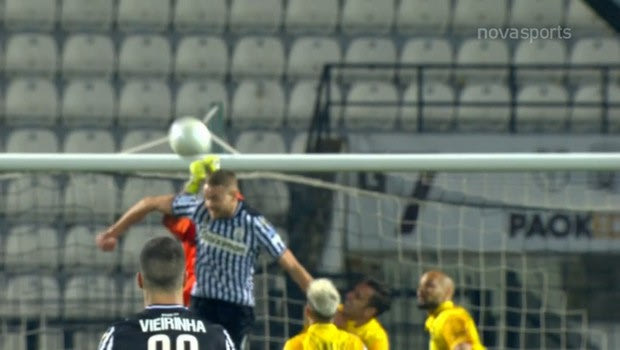 ΠΑΟΚ – Άρης: Το πέναλτι και το 2-2 από τον Βιεϊρίνια στο 90+4′