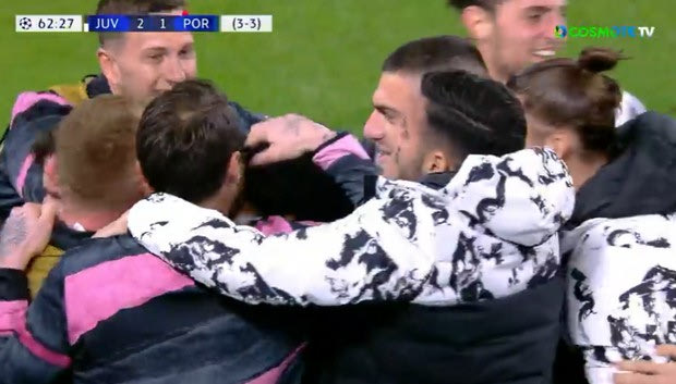 Γιουβέντους – Πόρτο: Ο Κιέζα και το 2-1, αυτή τη φορά με κεφαλιά