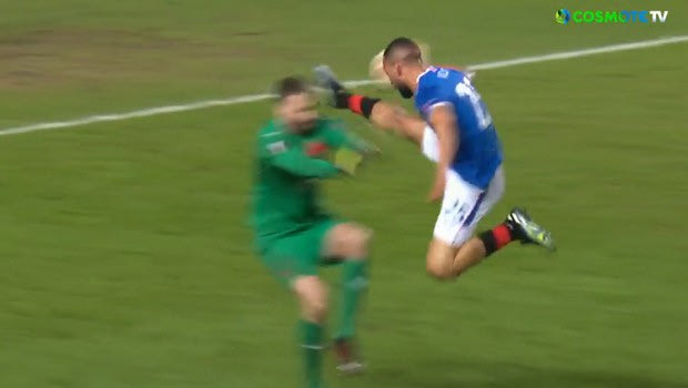 Ρέιντζερς – Σλάβια Πράγας: Η δολοφονική προβολή του Ρουφ στο πρόσωπο του Πόλακ