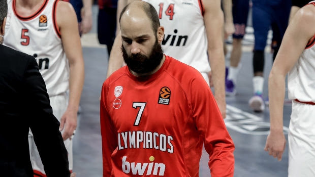 Ολυμπιακός: Ο Σπανούλης υπέστη εξάρθρημα στο μεγάλο δάκτυλο του αριστερού χεριού