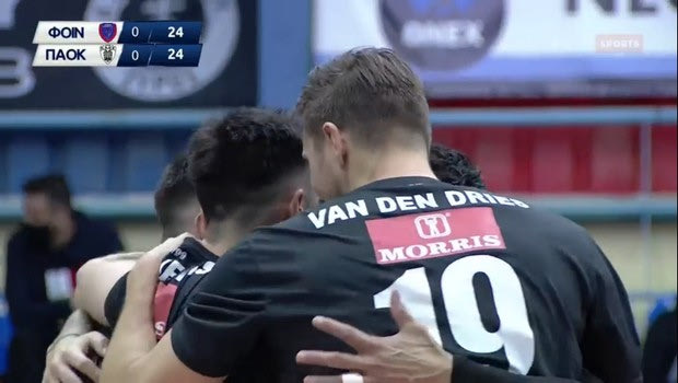 Φοίνικας ONEX – ΠΑΟΚ 1-3: Διπλό με ανατροπή και δεύτερη θέση για τον δικέφαλο