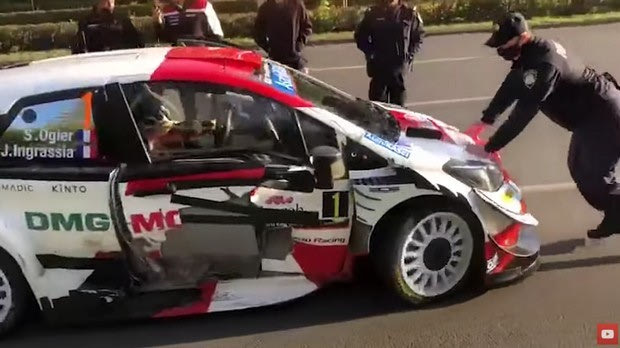 WRC: Ο Σεμπαστιάν Οζιέ τράκαρε σε δημόσιο δρόμο και “επιτέθηκε” σε αστυνομικό πριν νικήσει στην Κροατία