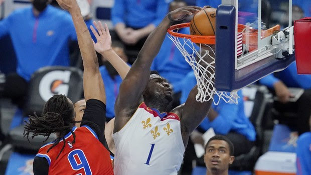 Θάντερ – Πέλικανς 95-109: Κυρίαρχος ο Γουίλιαμσον, άστοχος ο Ποκουσέβσκι