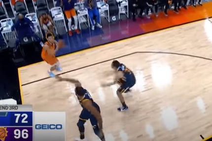 Ο Μπούκερ έστειλε για… μετακίνηση 6 τον Γκομπέρ με σταυρωτή ντρίμπλα και μετά σκόραρε