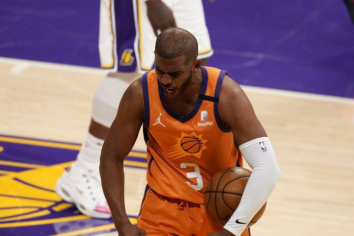 Εξαιρετικός ο Κρις Πολ στο Game 4 με τους Λέικερς με 18 πόντους και 9 ασίστ