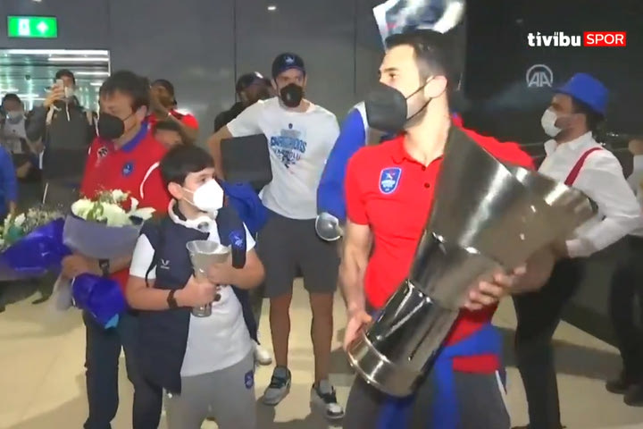Γύρισε στην Κωνσταντινούπολη η πρωταθλήτρια Ευρώπης Αναντολού Εφές