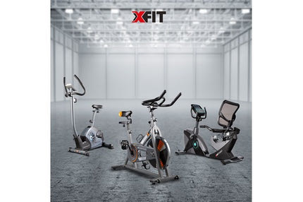 Προπόνηση στο σπίτι με ποδήλατο γυμναστικής X-FIT