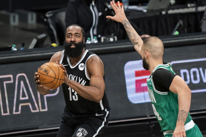 Ο Χάρντεν σημείωσε 41 πόντους στο Game 3 των Νετς με τους Σέλτικς