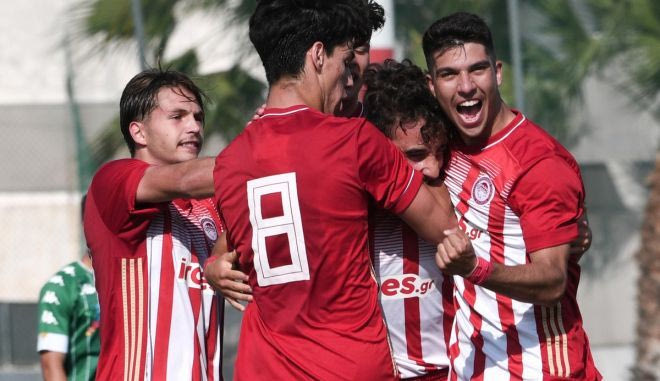 Τα highlights από τη νίκη της Κ19 του Ολυμπιακού επί του Παναθηναϊκού με 2-0
