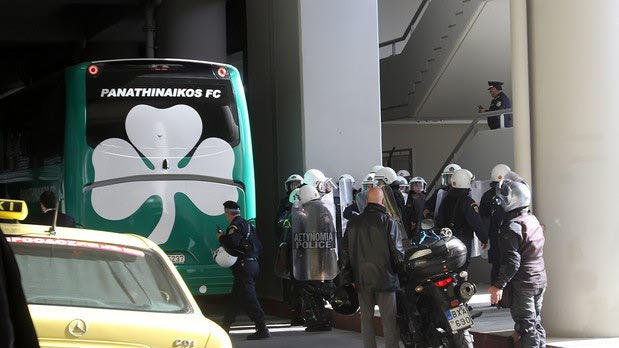 “Ντου” στο πούλμαν του Παναθηναϊκού