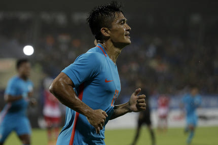 Ο Ινδός Σουνίλ Τσχέτρι ξεπέρασε τον Μέσι σε γκολ σε επίπεδο εθνικών ομάδων