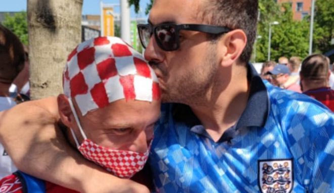 To SPORT24 στο Γουέμπλεϊ: Χαμός με Άγγλους και Κροάτες