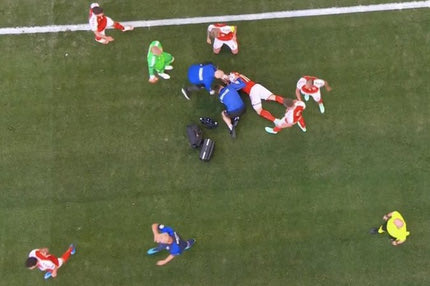 Η στιγμή της κατάρρευσης του Έρικσεν