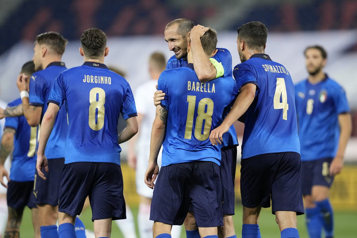 Τα highlights από την επικράτηση της Ιταλίας με 4-0 επί της Τσεχίας