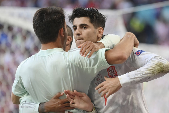 S24 Euro 2020, Κροατία – Ισπανία: Το υπέροχο κοντρόλ και τελείωμα του Αλβάρο Μοράτα