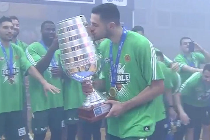 Ο Παναθηναϊκός νίκησε με 82-66 το Λαύριο και κατέκτησε το πρωτάθλημα με 3-1 νίκες
