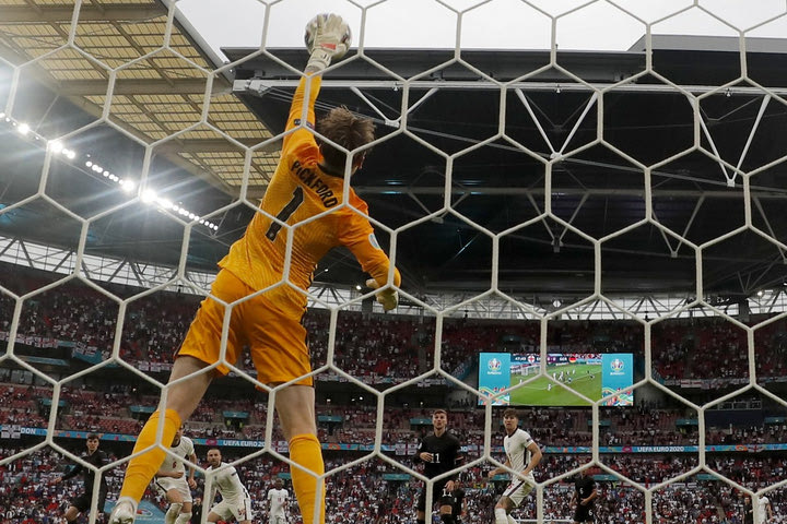 Euro 2020, Αγγλία – Γερμανία: Εκπληκτική απόκρουση του Πίκφορντ σε σουτ του Χάβερτς
