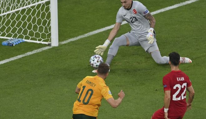 Euro 2020, Τουρκία – Ουαλία: Σπατάλησε την ευκαιρία ο Ράμσεϊ