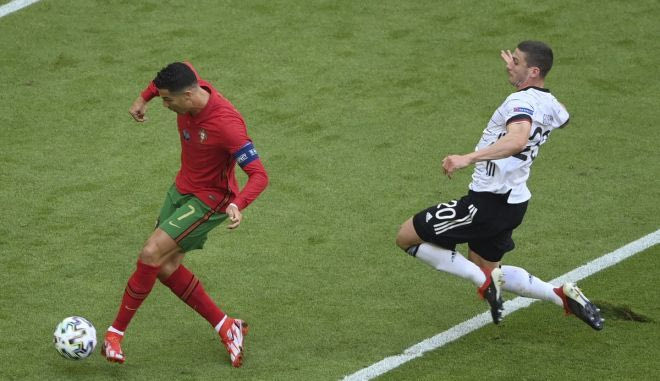 Euro 2020, Πορτογαλία – Γερμανία: Το 1-0 ο Ρονάλντο από ασίστ του Ζότα