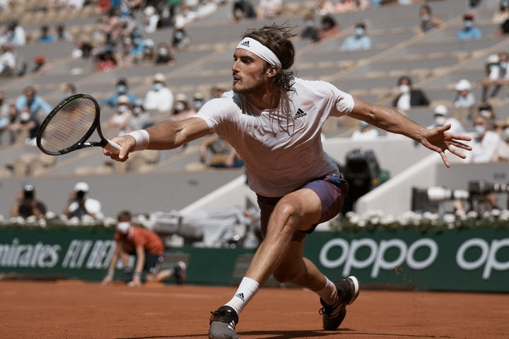 Roland Garros: Το μήνυμα του Τσιτσιπά στην κάμερα μετά την πρόκριση στα προημιτελικά