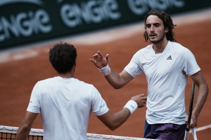 Τα highlights της πρόκρισης του Τσιτσιπά στους “8” του Roland Garros