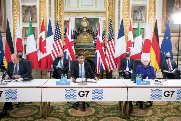 G7: Συμφωνία ορόσημο για την επιβολή παγκόσμιου ελάχιστου εταιρικού φόρου 15%